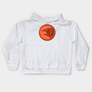 TDI Ferocious Trout's logo Kids Hoodie